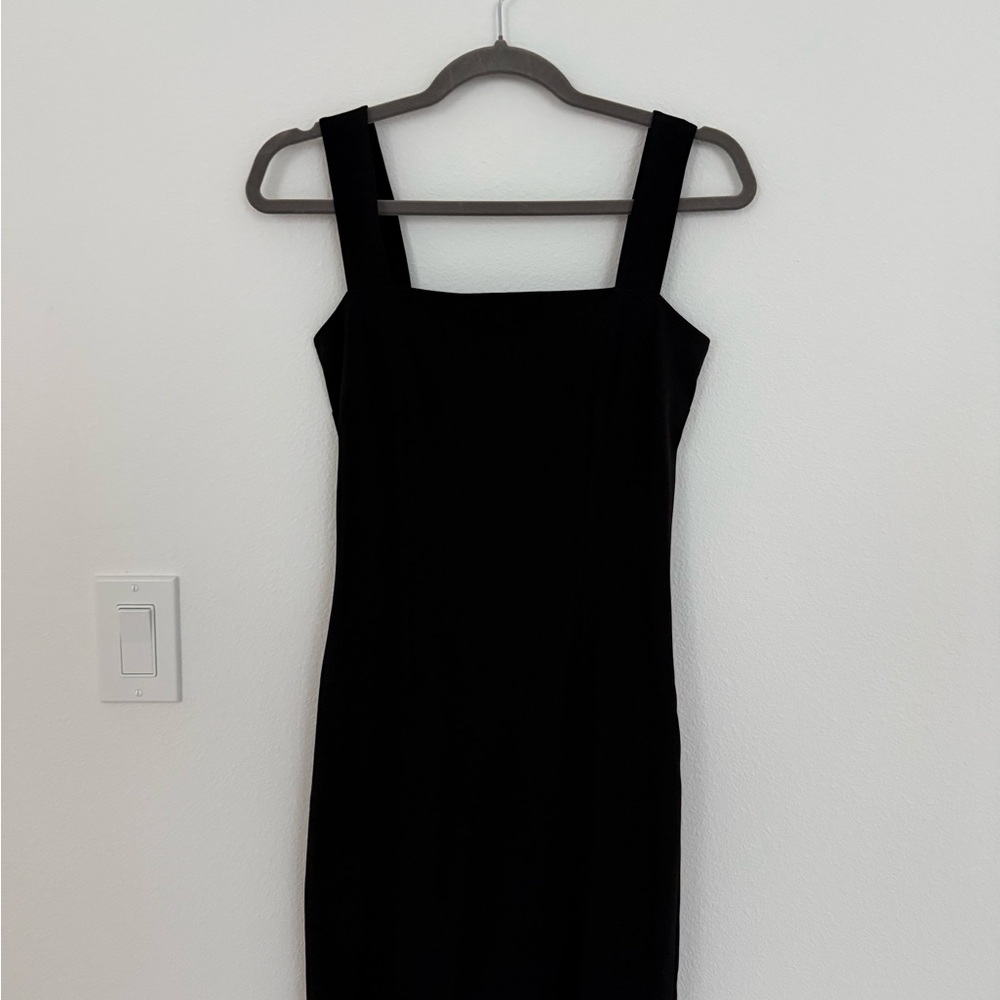 Dolce & Gabbana Black Strapless Sheath Dress Cocktail